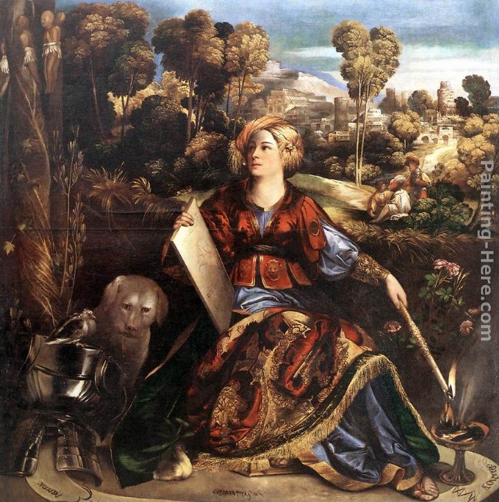 Circe (or Melissa) painting - Dosso Dossi Circe (or Melissa) art painting